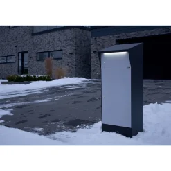 Allux Postkasser & Standere > BJØRN PAKKEPOSTKASSE SORT/GRÅ