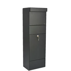 Allux Postkasser & Standere > GRUNDFORM PAKKEPOSTKASSE SORT