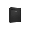 Allux Postkasser & Standere > GRUNDFORM POSTKASSE SORT