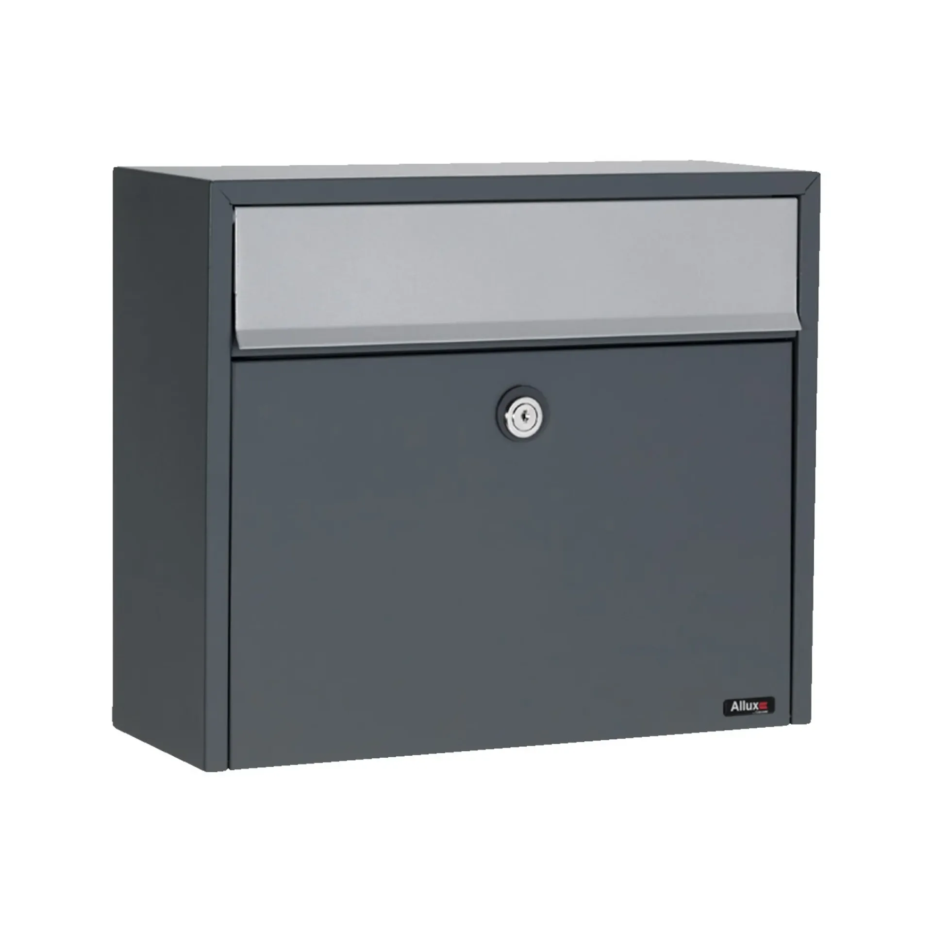 Allux Postkasser & Standere > LT150 POSTKASSE ANTRACIT/ALU