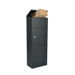 Allux Postkasser & Standere > 600 PAKKEPOSTKASSE SORT