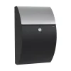 Allux Postkasser & Standere > 7000 POSTKASSE SORT/GALVANISERET