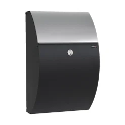 Allux Postkasser & Standere > 7000 POSTKASSE SORT/GALVANISERET