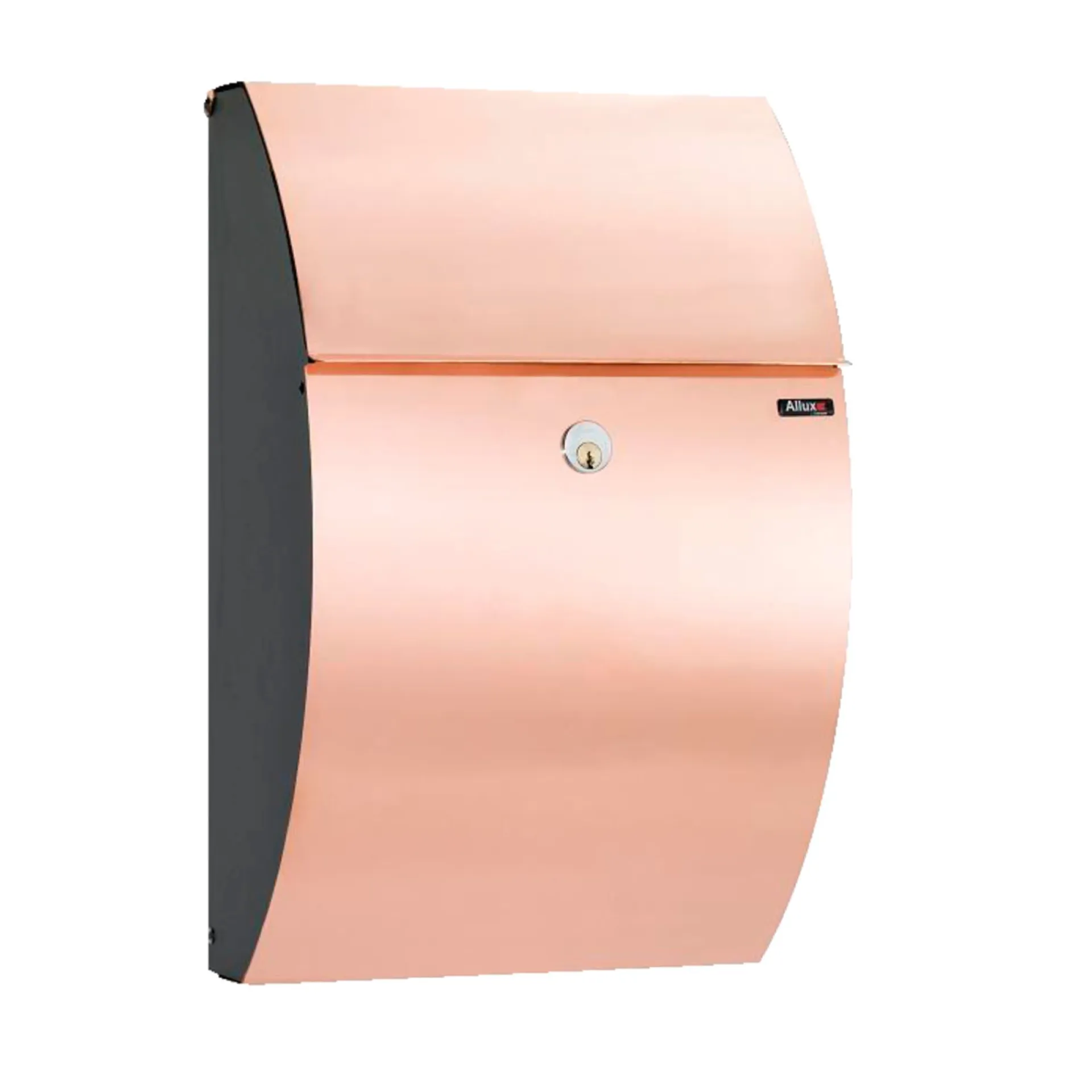 Allux Postkasser & Standere > 7000 POSTKASSE SORT/KOBBER