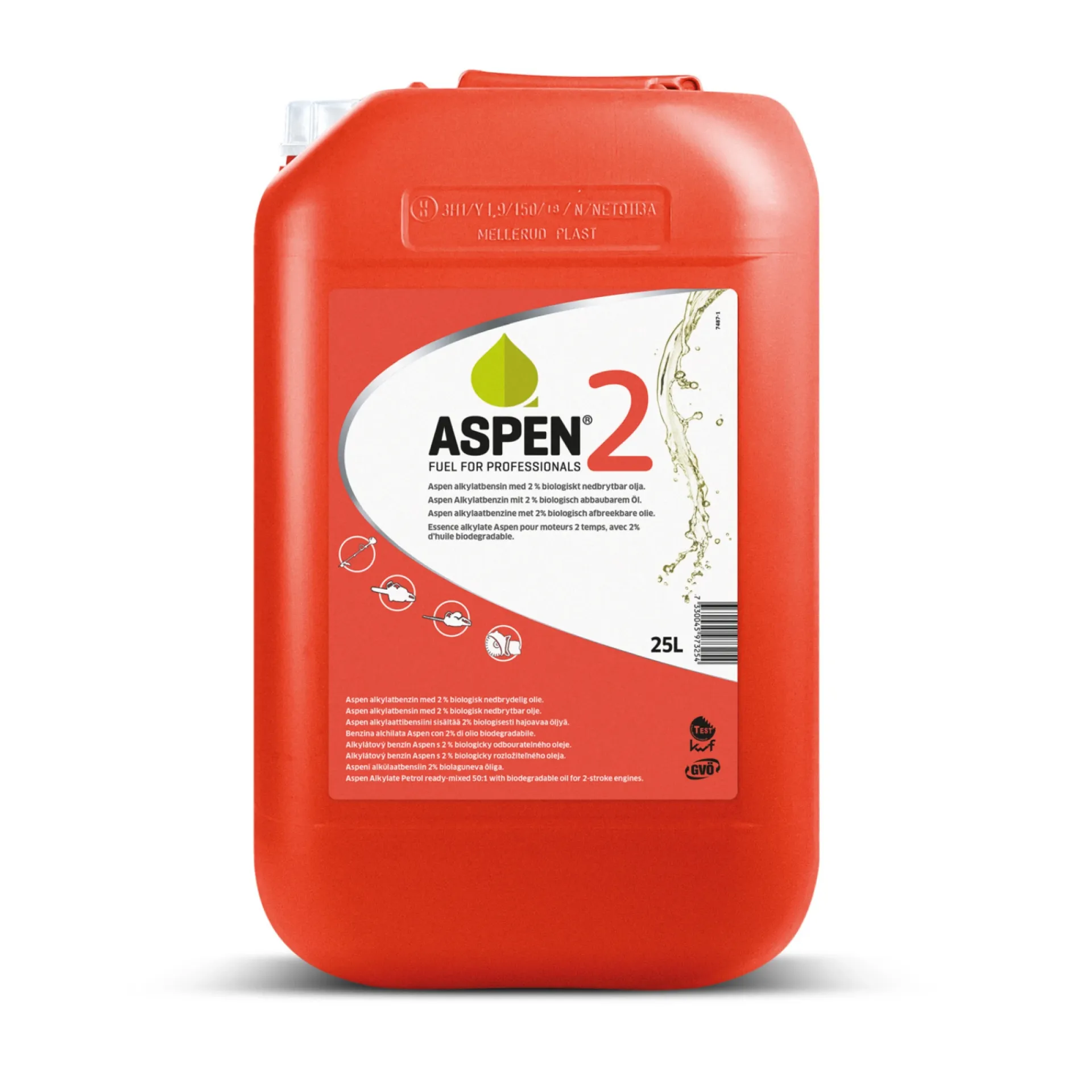 Aspen Tilbehør Havemaskiner > 2-TAKT ALKYLATBENZIN