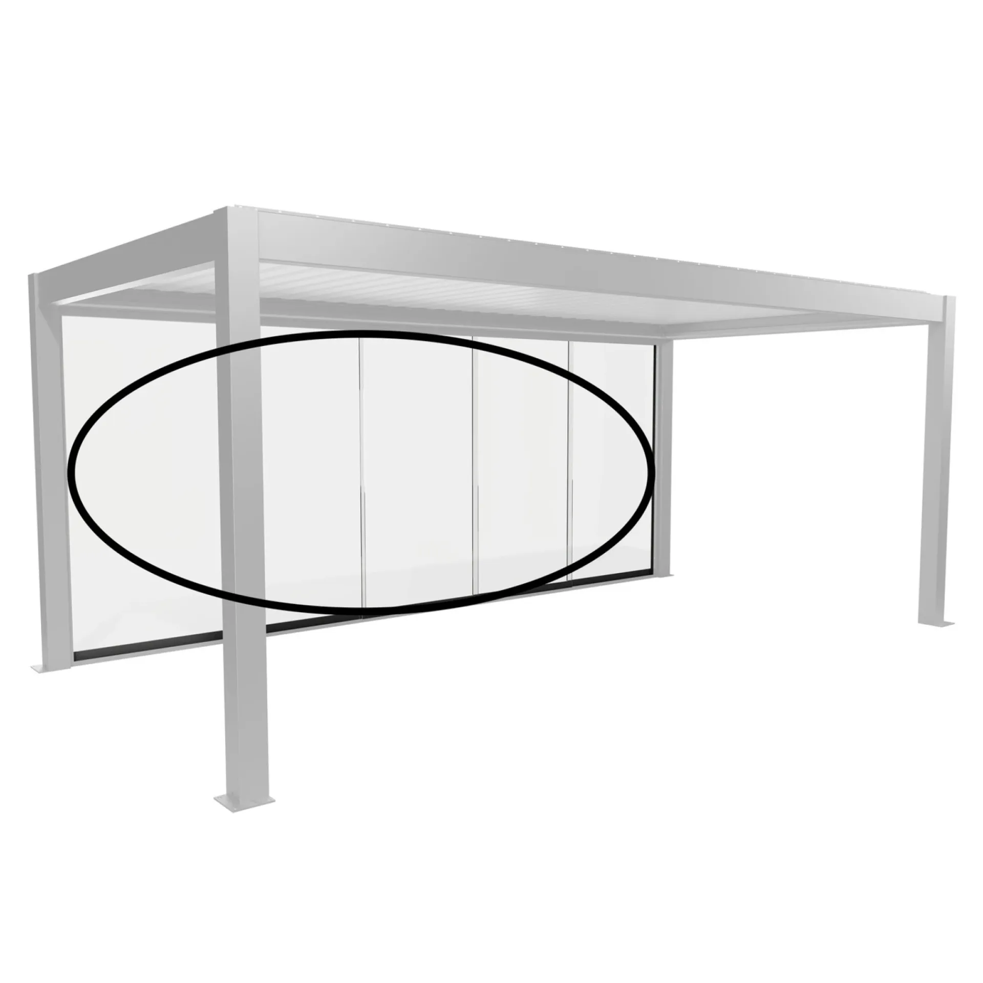 Biohort Pavilloner > PERGOLA 6.08 X 3.12 M
