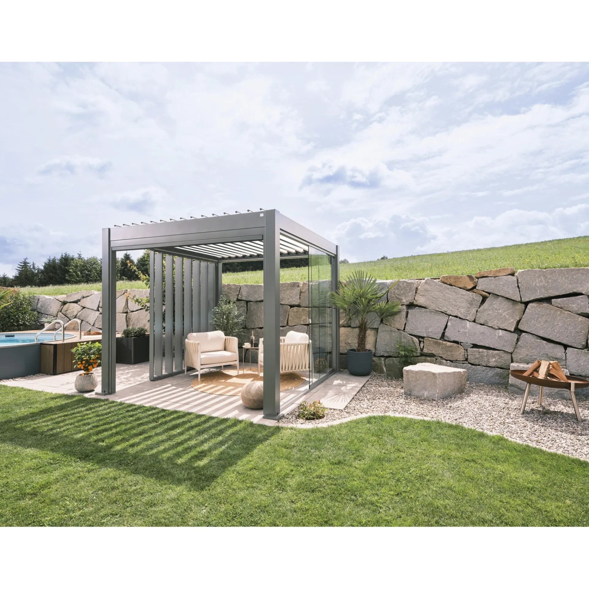 Biohort Pavilloner > PERGOLA 3.12 X 3.12 M