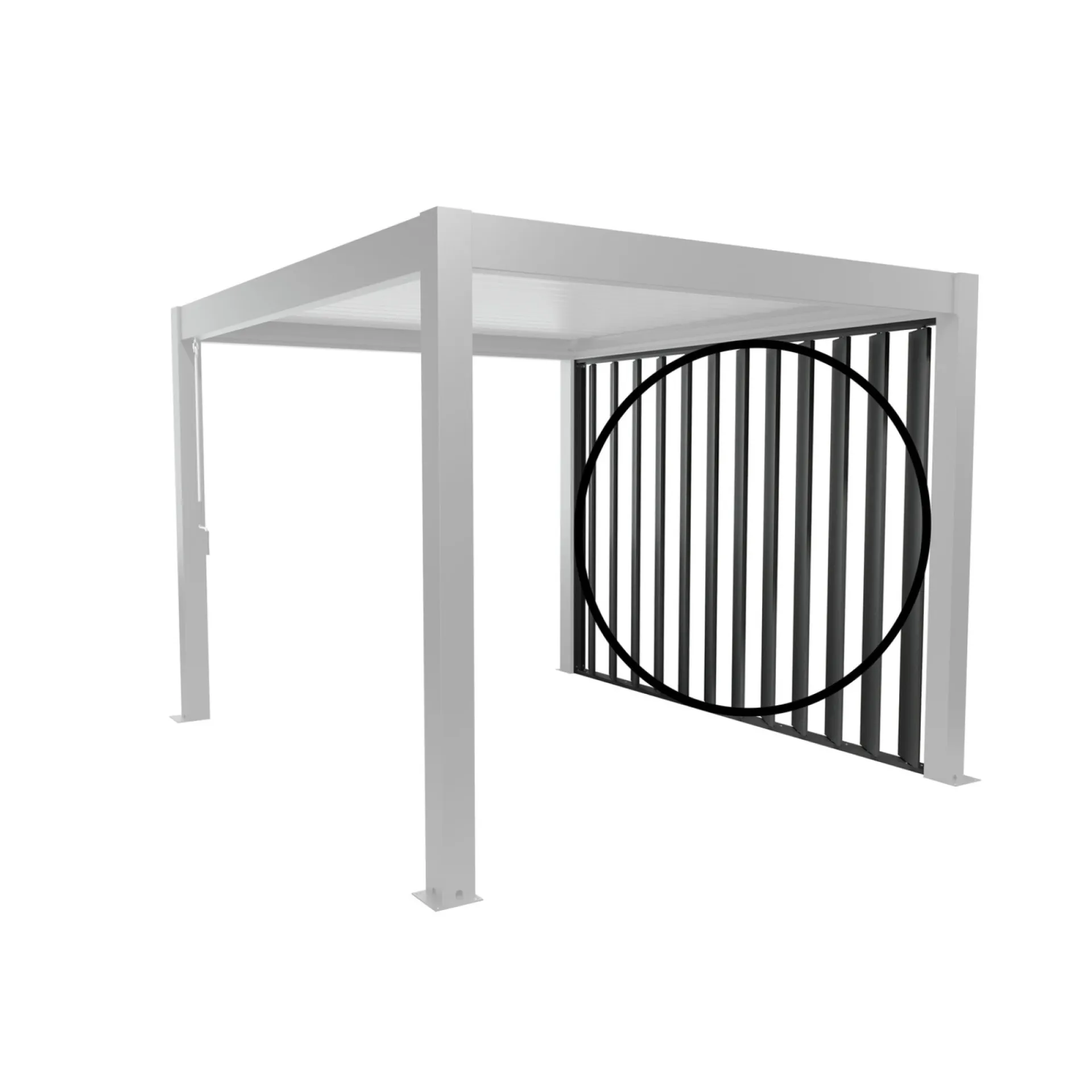 Biohort Pavilloner > SIDEVÆG PERGOLA 2.35 X 3.27 M