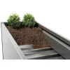 Biohort Højbede & Plantekasser > TILBEHØR 1X0,5 MELLEMHYLDE MØRKEGRÅ METALLIC 4 X 108 X 62 CM