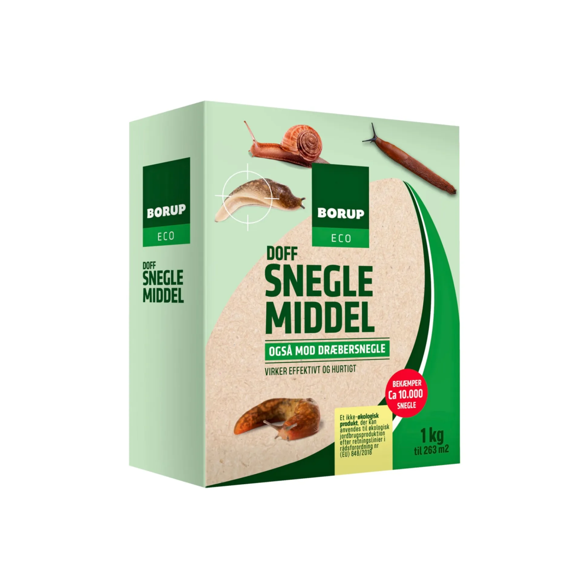 Borup ECO Bekæmpelsesmidler > SNEGLEBEKÆMPELSE 1 KG