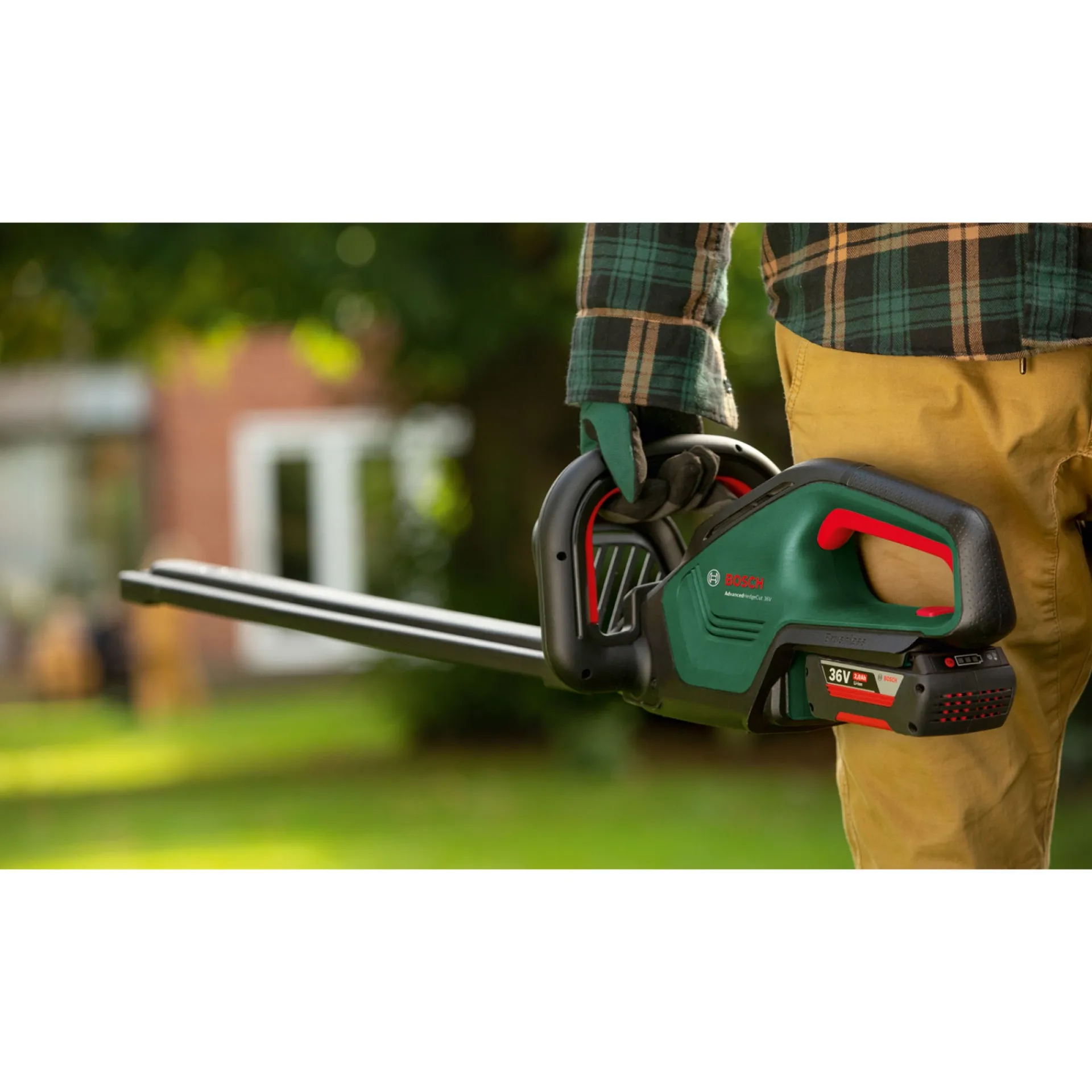 Bosch Hækkeklippere > ADVANCED HÆKKEKLIPPER 65,0 CM MED BATTERI OG LADER
