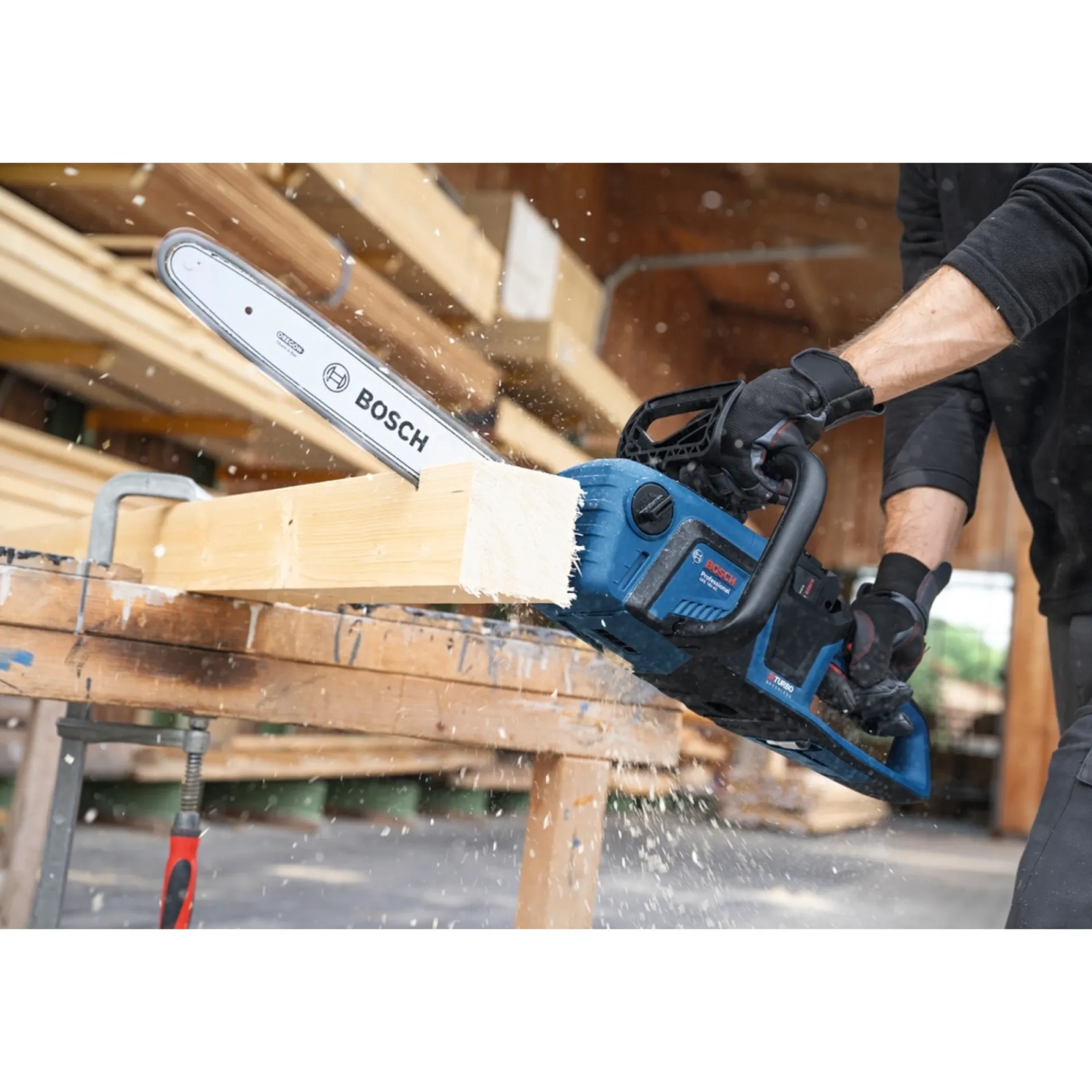 Bosch PRO Motorsave > KÆDESAV AKKU 40 CM UDEN BATTERI OG LADER
