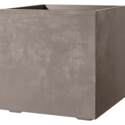 Deroma Havekrukker > MILLENIUM 208-622 PLANTEKASSE PLASTIK SANDSTEN 39X39X39 CM