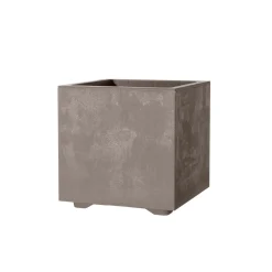 Deroma Havekrukker > MILLENIUM 208-621 PLANTEKASSE PLASTIK SANDSTEN 25X25X25 CM