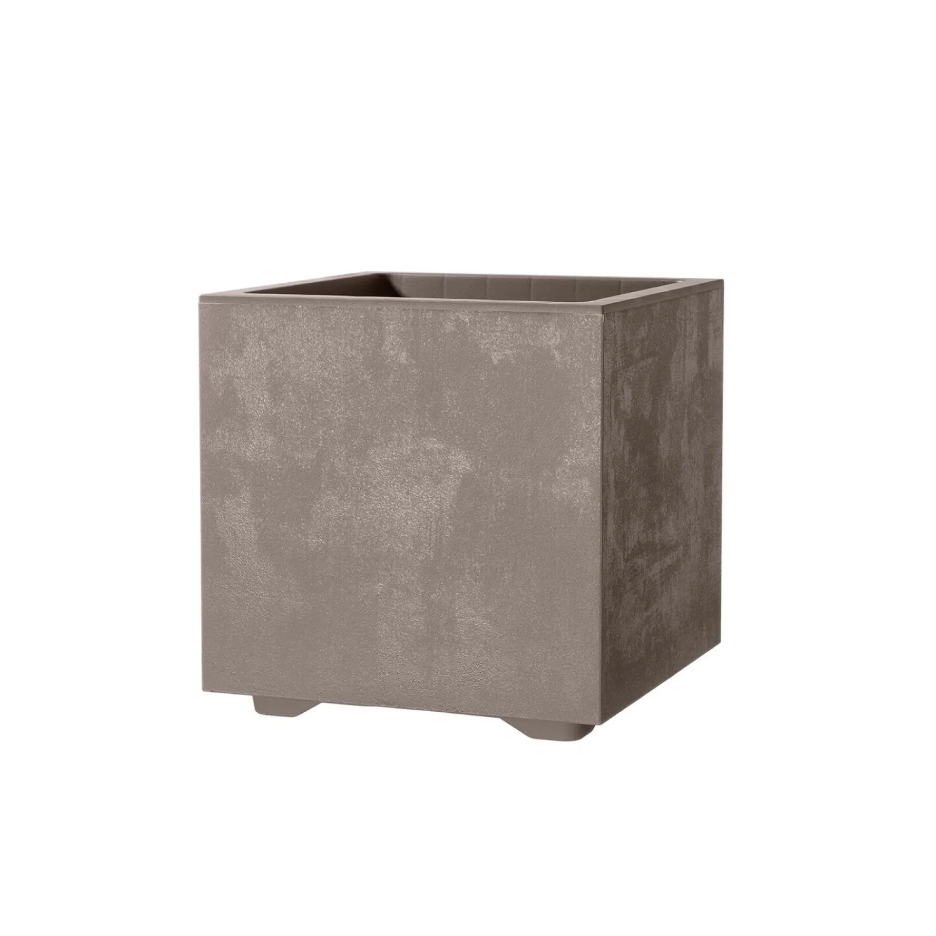 Deroma Havekrukker > MILLENIUM 208-621 PLANTEKASSE PLASTIK SANDSTEN 25X25X25 CM