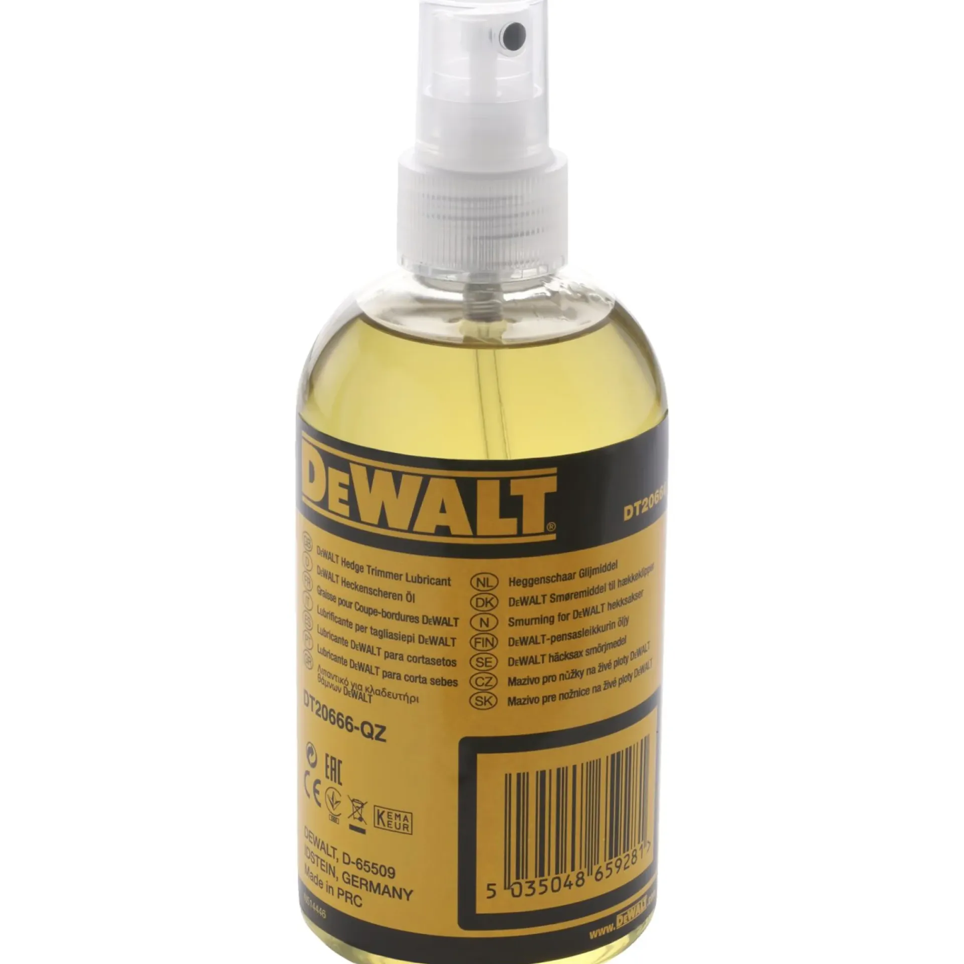 Dewalt Tilbehør Havemaskiner > DT206666-QZ OLIE