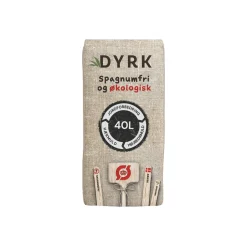 DYRK Jord > ØKOLOGÍSK OG SPAGNUMFRI JORDFORBEDRING 40 L