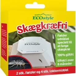 ECOstyle Bekæmpelsesmidler > INKL. 4 STK. LOKKEMIDDEL SKÆGKRÆFÆLDE 2 STK.