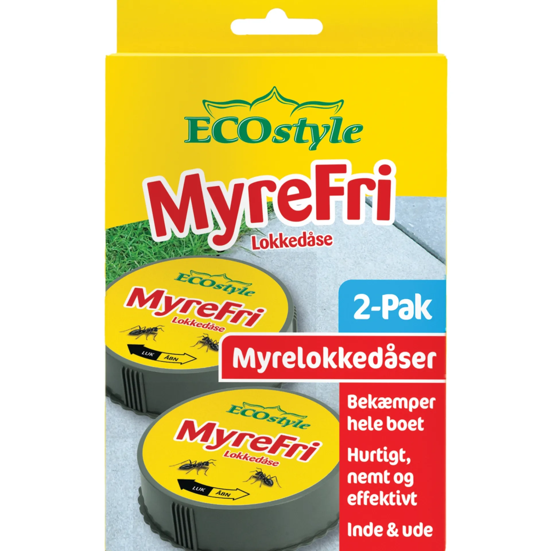 ECOstyle Bekæmpelsesmidler > PLAST MYREBEKÆMPELSE 2 STK