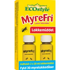 ECOstyle Bekæmpelsesmidler > TIL LOKKEDÅSER KONCENTRAT MYREFRI 2X20 ML