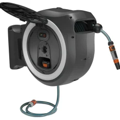 Gardena Vandingsartikler > POWERROLL XXL BATTERIDREVET VÆGSLANGEBOKS 40 M
