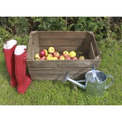 Garden Life Haveindretning > ÆBLEKASSE TRÆ NATUR 40X51X31