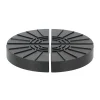 Garden Life Havekrukker > POTTEFØDDER PLAST SORT Ø10,5XH2,9 CM