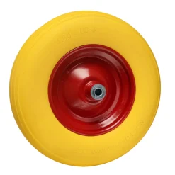 Home>it Trillebøre & Havevogne > PUNKTERFRI 16" TRILLEBØR HJUL