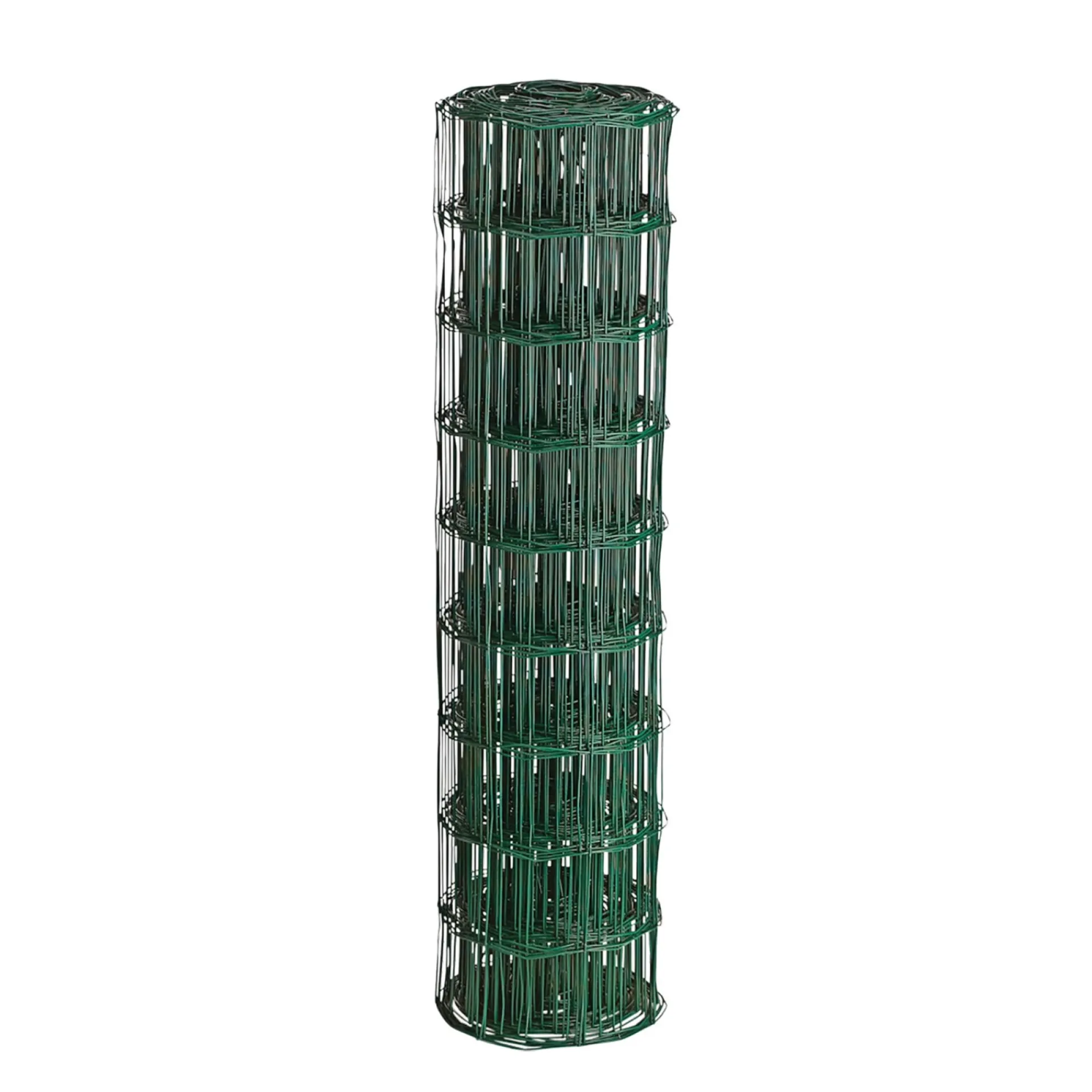 Hortus Trådhegn & Volierenet > PVC FRI TRÅDHEGN GRØN PLASTBELAGT 1.10 X 20 M