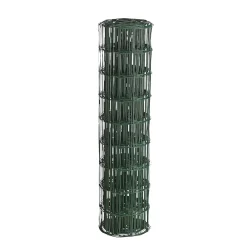 Hortus Trådhegn & Volierenet > PVC FRI TRÅDHEGN GRØN PLASTBELAGT 1.20 X 20 M