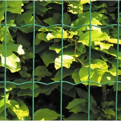 Hortus Trådhegn & Volierenet > PVC FRI TRÅDHEGN GRØN PLASTBELAGT 1.20 X 20 M