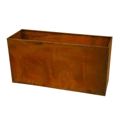 Hortus Højbede & Plantekasser > 210-904 UDEN BUND HØJBED RUST PATINA 60 X 120 X 40 CM