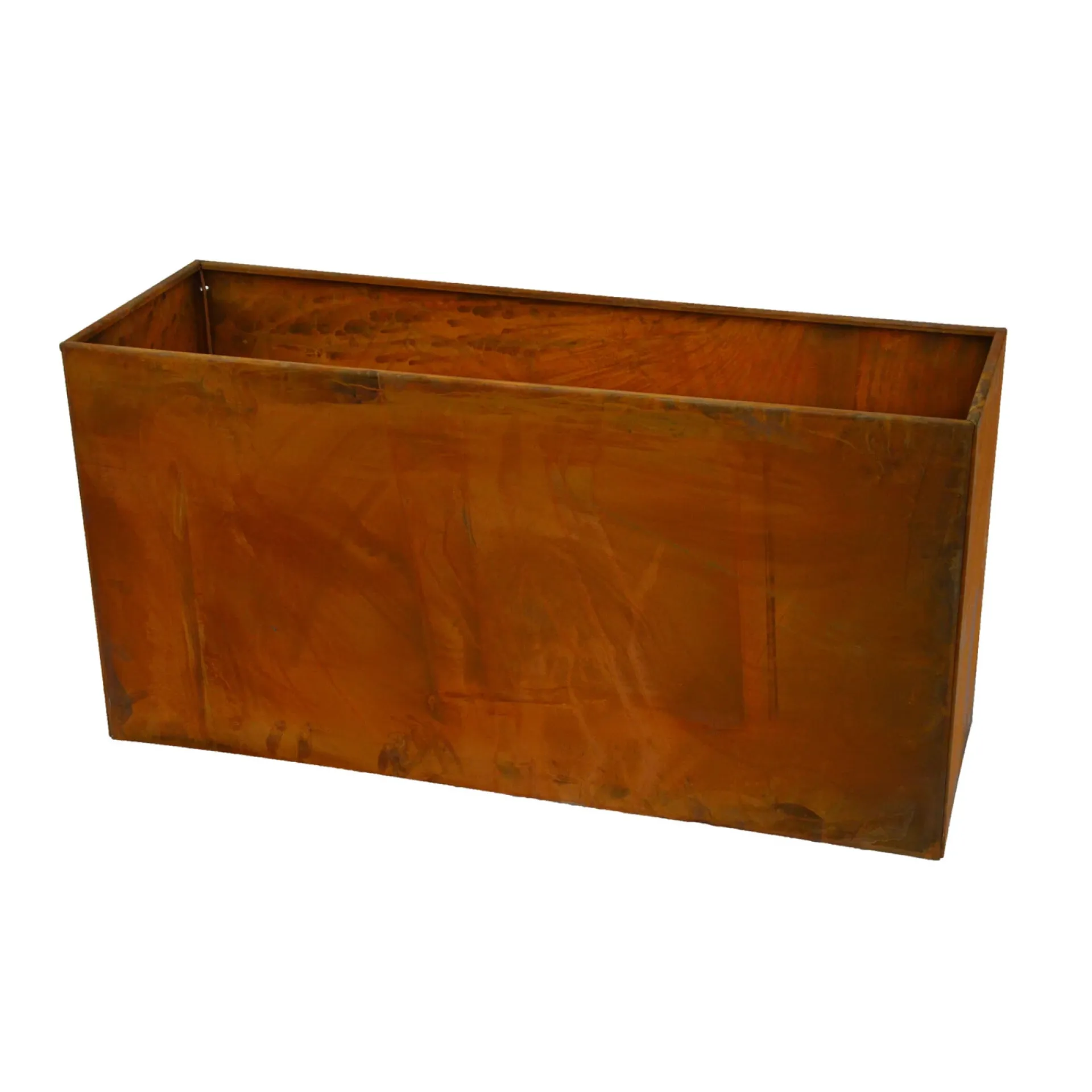 Hortus Højbede & Plantekasser > 210-904 UDEN BUND HØJBED RUST PATINA 60 X 120 X 40 CM