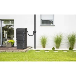 Hyma Regnvandstønder & Regnvandsbeholdere > 276 REGNVANDSBEHOLDER 600X1400X390 MM SORT