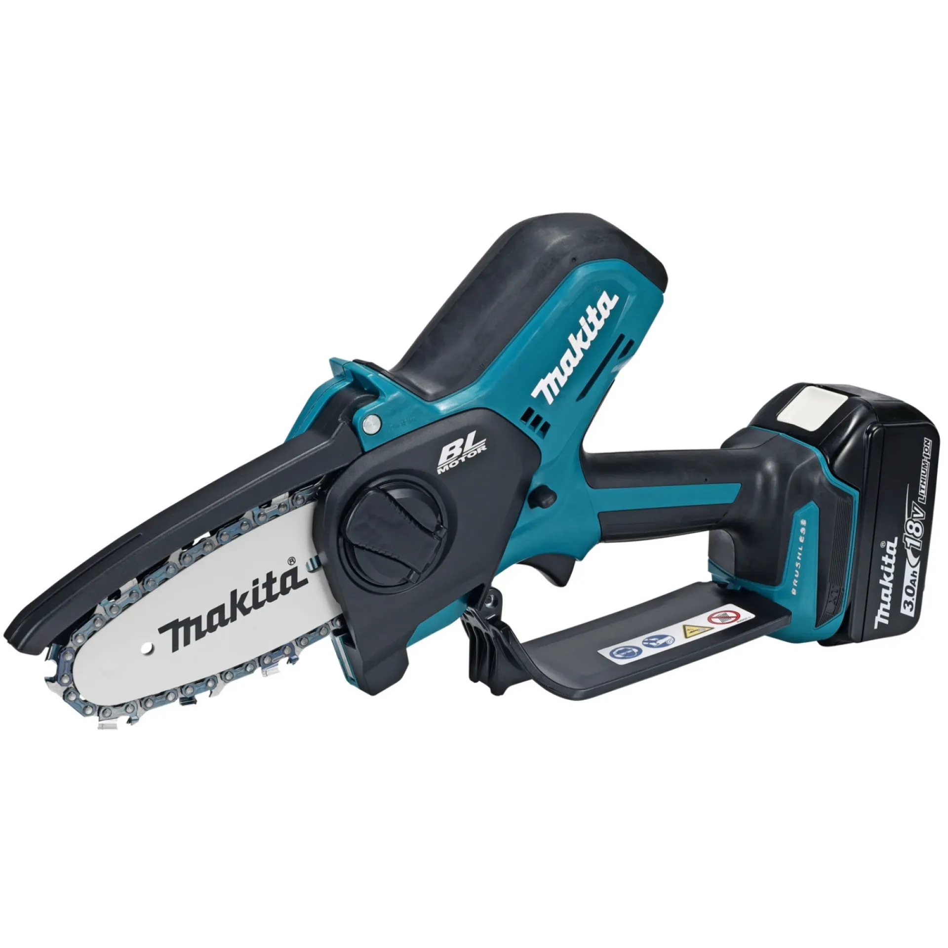 Makita Hækkeklippere > DUC101SF GRENSAV 10 CM / 4" MED BATTERI OG LADER