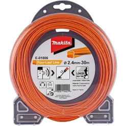 Makita Tilbehør Havemaskiner > FOUR-LEAF E-01806 ORANGE TRIMMERTRÅD