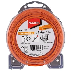Makita Tilbehør Havemaskiner > FOUR-LEAF E-01797 ORANGE TRIMMERTRÅD