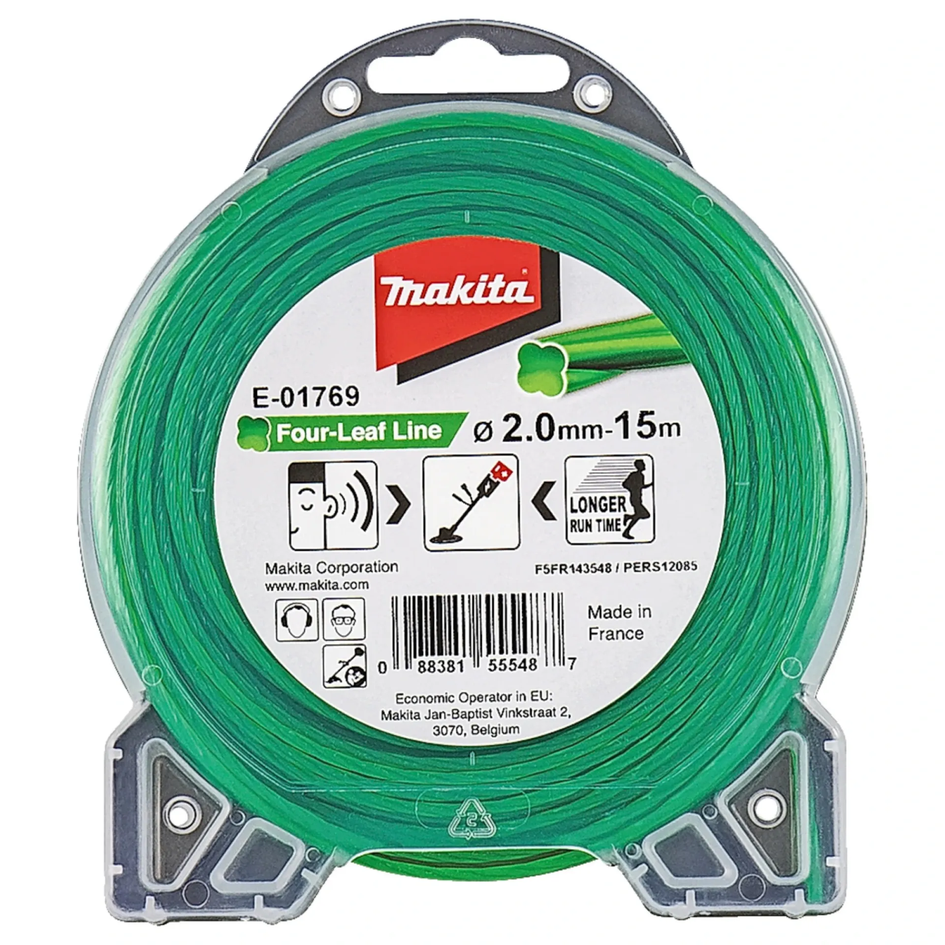 Makita Tilbehør Havemaskiner > FOUR-LEAF E-01769 TRIMMERTRÅD