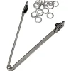 Millarco Presenninger > PRESENNINGSØJER I STÅL - INKLUSIV TANG - 10 STK. TANG 1.60 CM