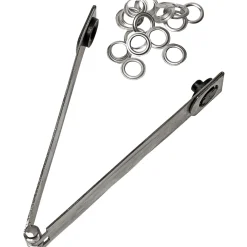 Millarco Presenninger > PRESENNINGSØJER I STÅL - INKLUSIV TANG - 10 STK. TANG 1.60 CM
