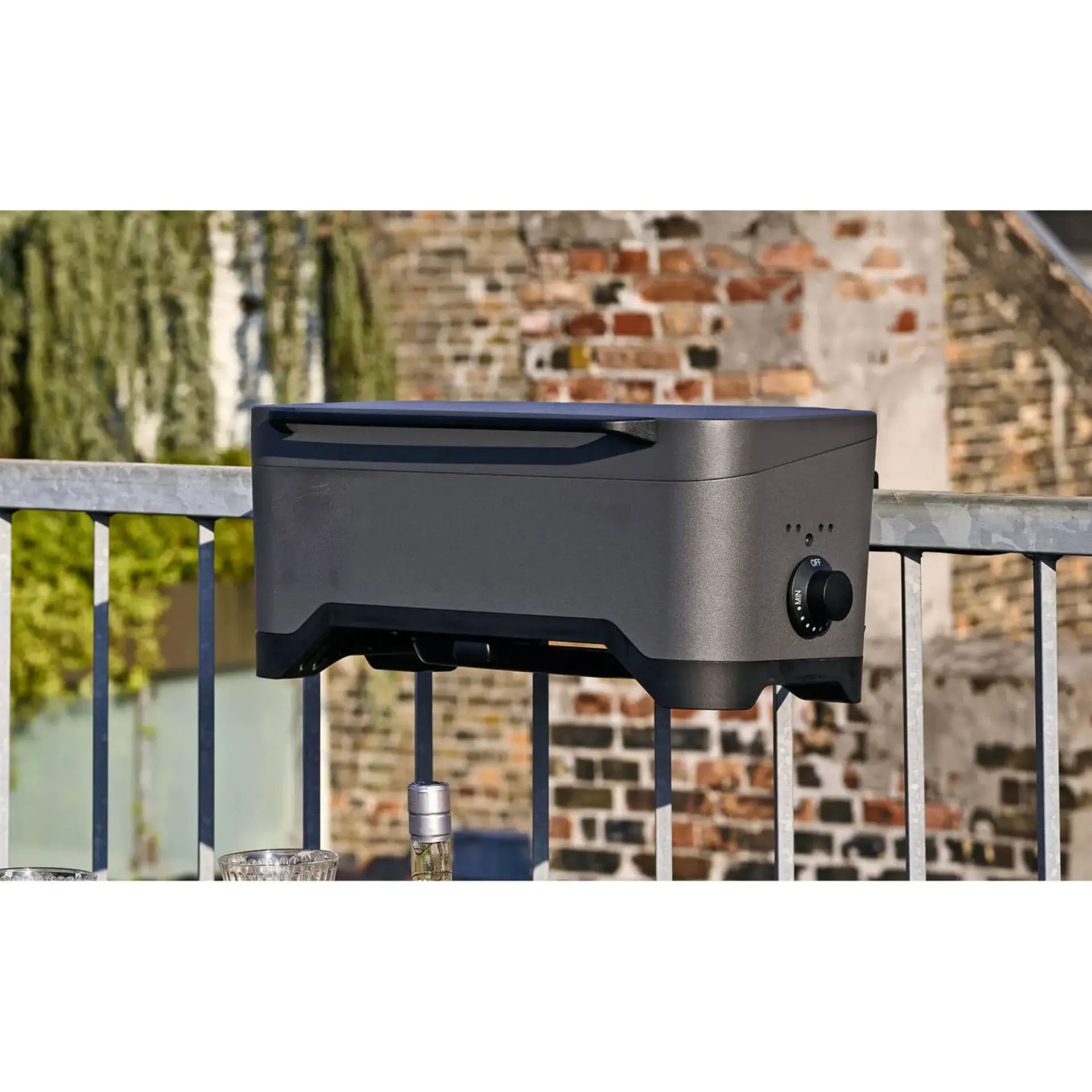 Morsø Elgrill > MORSØ OUTDOOR BALCONE ELGRILL ANTRACITGRÅ