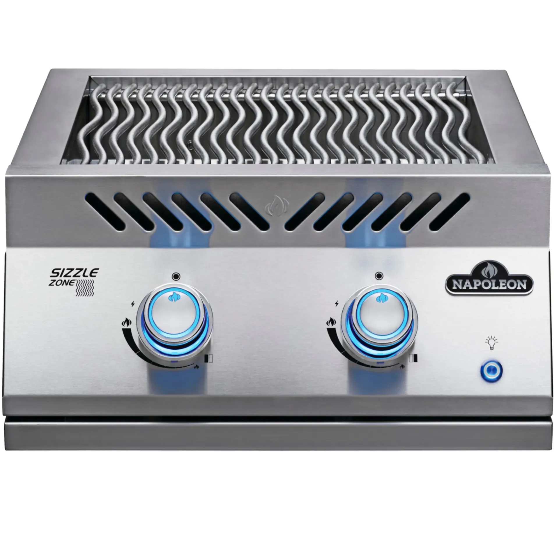 Napoleon Gasgrill > BUILT-IN 700 18" DOBBELT SIZZLEZONE INDBYGNINGSGRILL RUSTFRIT STÅL
