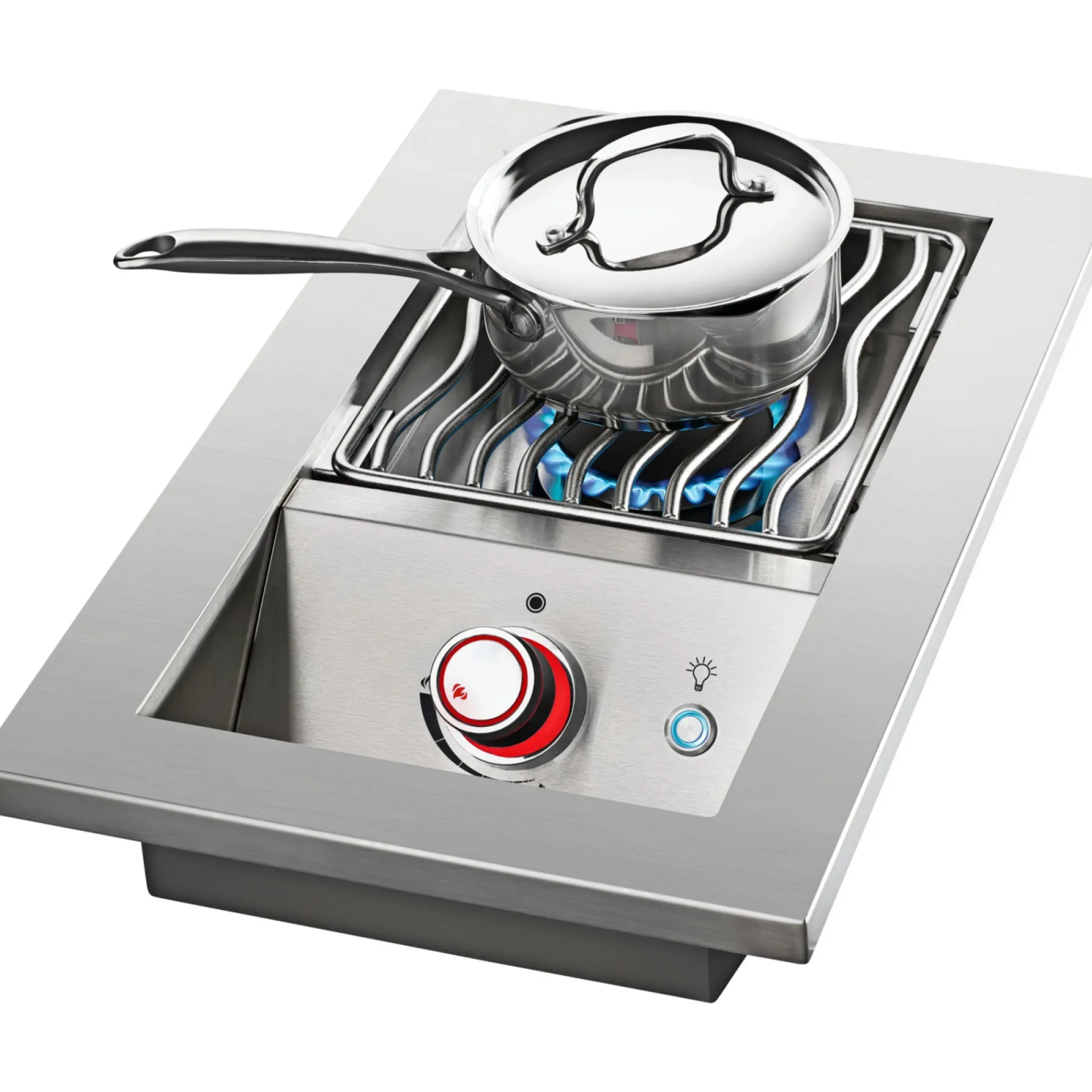 Napoleon Gasgrill > BUILT-IN 700 SERIE 10" SIDEBRÆNDER INDBYGNINGSGRILL SØLV