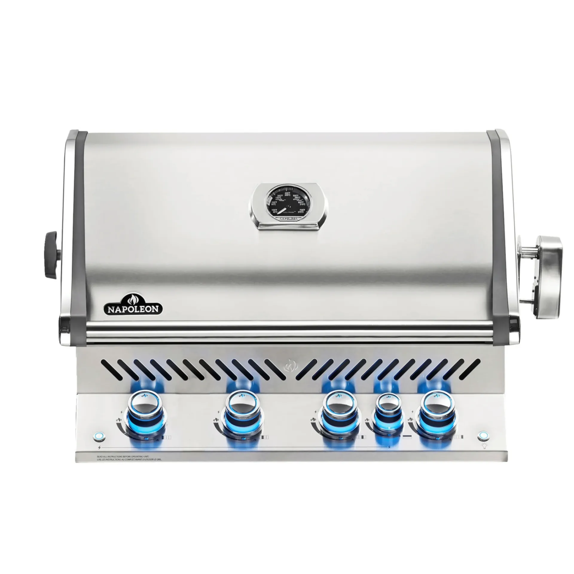 Napoleon Gasgrill > PRESTIGE PRO 500 INDBYGNING INDBYGNINGSGRILL RUSTFRIT STÅL