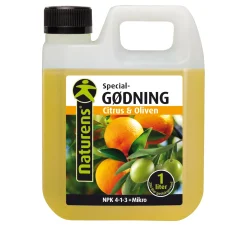 NATURENS Gødning & Kalk > CITRUS- OG OLIVENGØDNING 1 L