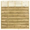 Nordic Fence Træhegn > STRAIGHT HEGN TRYKIMPRÆGNERET NATUR 4.50 X 180 CM