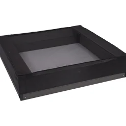 NORDIC PLAY Active Sandkasser > SANDKASSENET 120 X 20 X 120 CM SORT PLASTIK