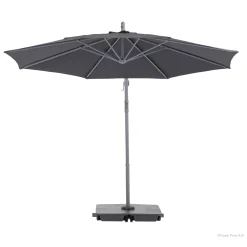 Outrium Parasoller & Markiser > BARBADOS HÆNGEPARASOL SORT Ø3 M