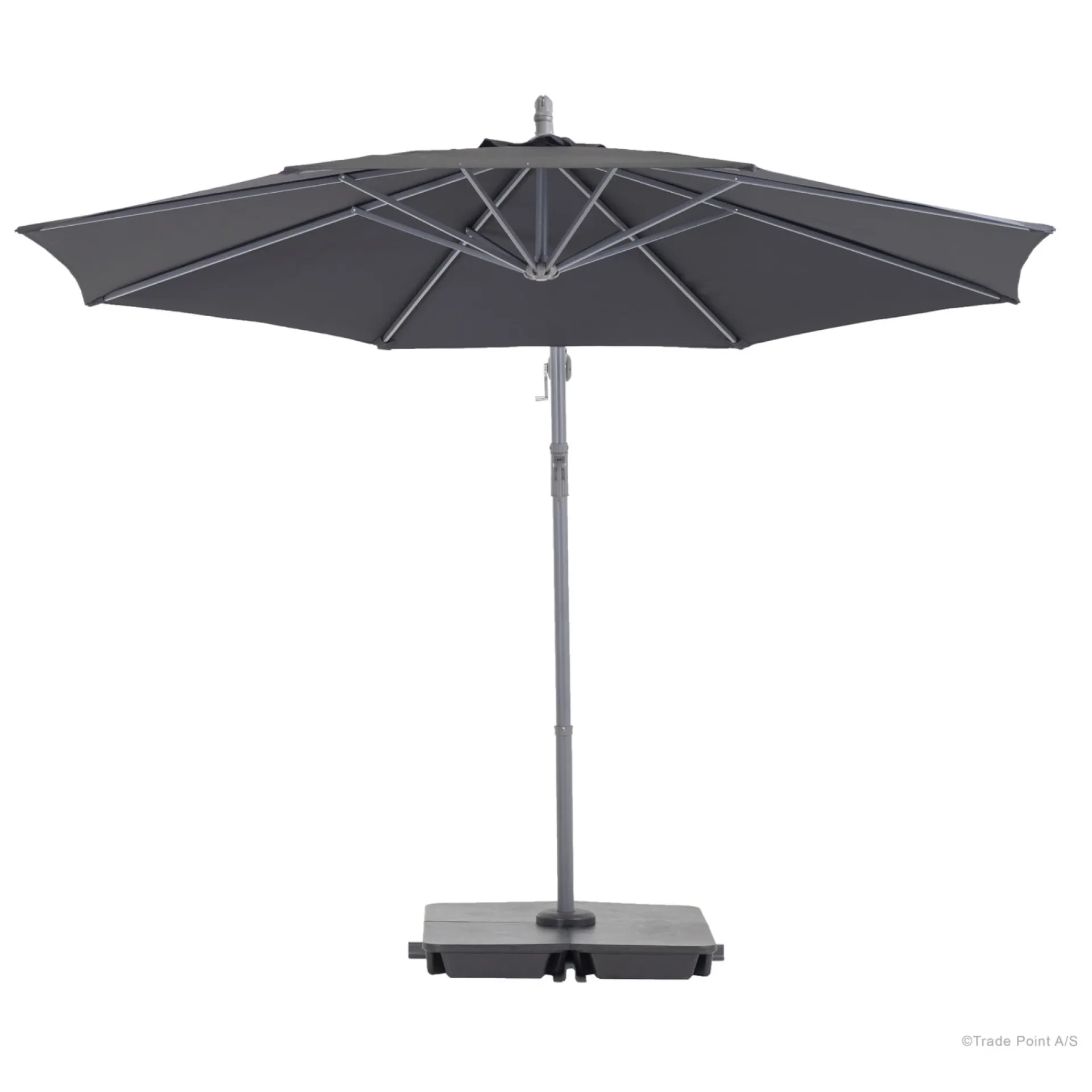 Outrium Parasoller & Markiser > BARBADOS HÆNGEPARASOL SORT Ø3 M