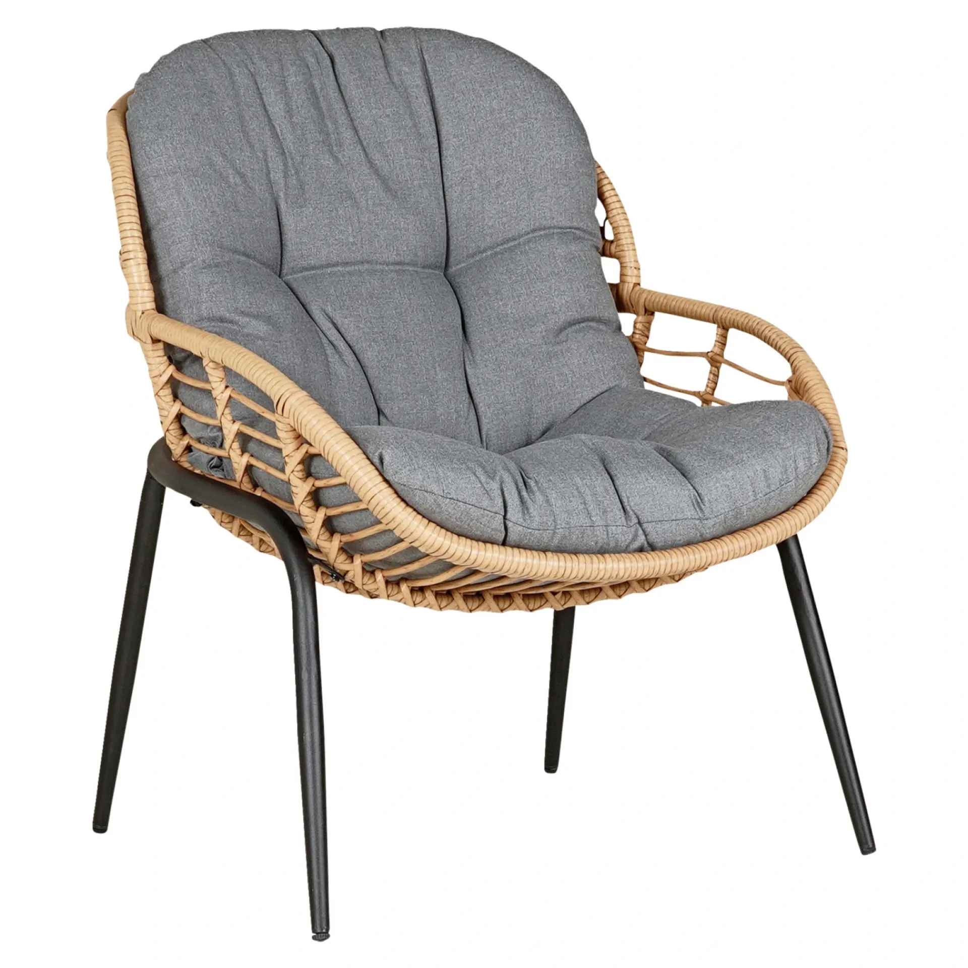 Outrium Lounge Havemøbler > CAPRI LOUNGESTOL NATUR